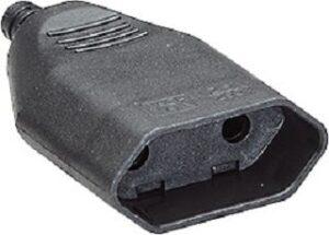 Bachmann Euro-Flachkuppl.2,5A 250VAC mit Schraubanschluss Pack=3Stk. 900.012 – Bild 1