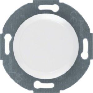 Berker Blindverschluss polarweiß glänzend mit Zentralstück 100920 – Bild 1