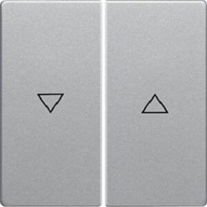 Berker Wippe Aluminium lackiert Symbol Pfeil 16256084 – Bild 1