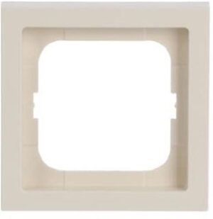 Busch-Jaeger Rahmen 1-fach future linear savanne/elfenbeinw. 1721-182K – Bild 1