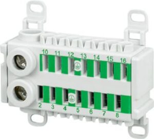 Siemens ALPHA 400-ZS PE-Klemme 16-pol., 2x 25mm2 8GS4034-2 – Bild 1