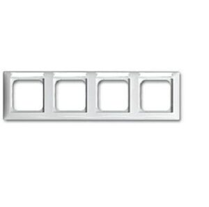 Busch-Jaeger Rahmen 4-f beschr. 1734NSK-914 – Bild 1