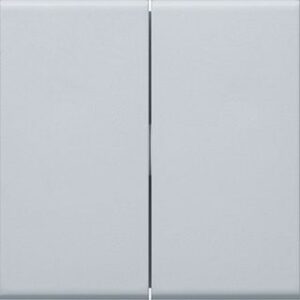 Hager Wippe 2-fach Schalter/Taster, lan GW2BLAN – Bild 1