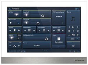 Busch-Jaeger IP touch 10 LAN/WLAN 185x251x31mm weiß H8237-4W-03 – Bild 1