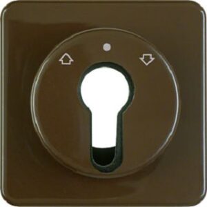 Berker Zentralstück braun für Schlüsselschalter 151811 – Bild 1