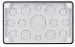 Eaton Isolierstoff-Flansch 2xM16 8xM25/16 4xM32/20 1xM50/32 F3A-8 – Bild 1