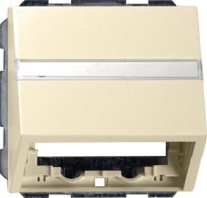 Gira Datenhaube mit Tragring System 55 cremeweiss 087001 – Bild 1