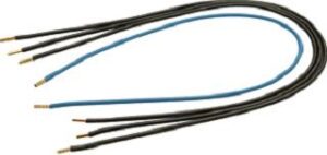 Hager Zugangskabelbaum 10mm² 4pol. 3xsw./1xbl. z. oberen Zähler Y87M – Bild 1