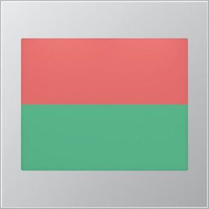 Jung LED-Lichtsig.Ampelf. oben rot/unten grün Aluminium AL2539-2LEDRG – Bild 1