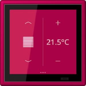 Jung KNX Raumcontroller LS TOUCH Serie LS, rouge rubia LC459D1S230 – Bild 1