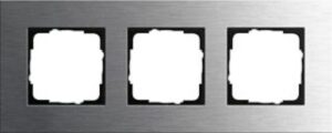 Gira 3-fach Abdeckrahmen Esprit Edelstahl 0213219 – Bild 1