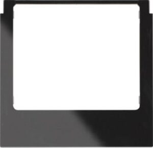 Berker Rahmen eckig schwarz 13192245 – Bild 1