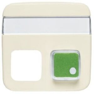 Busch-Jaeger Zentralscheibe 2-fach Infoline mit Beschrfitungsfeld 1572CN-212 – Bild 1