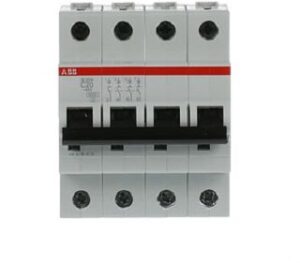 ABB Sicherungsautomat C20A pro M comp. 6kA 4-polig C-Charakt. S204-C20 – Bild 1