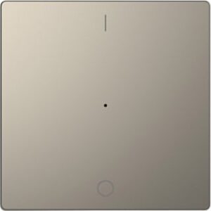 Merten Wippe für T-M 1fach (1/0) Nickelmetallic System Design MEG5211-6050 – Bild 1