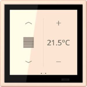 Jung KNX Raumcontroller LS TOUCH Serie LS, orange pâle LC459D1S226 – Bild 1