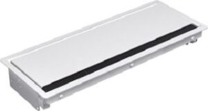 Bachmann Einbaurahmen 387x151mm CONI weiss lang 911.001 – Bild 1