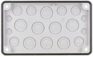 Eaton Isolierstoff-Flansch 6xM25/16 8xM32/20 4xM16 F3A-4 – Bild 1