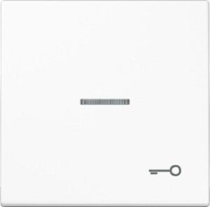 Jung Wippe mit Symbol Tür alpinweiss LS990KO5TWW – Bild 1