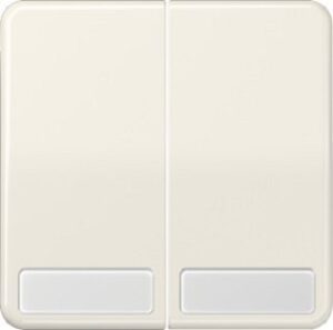 Jung Flächenwippe CD500 mit Beschr.Feld weiss CD595NA – Bild 1