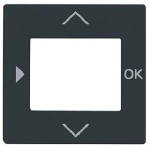 Busch-Jaeger Zentralscheibe EIB anthrazit 6435-81 – Bild 1