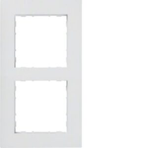 Hager Rahmen 2-fach ART brillantweiss WYR520 – Bild 1