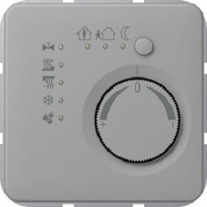 Jung KNX Stetigregler Serie CD mit Tasterschnittstelle grau CD2178TSGR – Bild 1