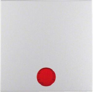 Berker Wippe aluminium matt mit 5 beilieg. Linsen 16211404 – Bild 1