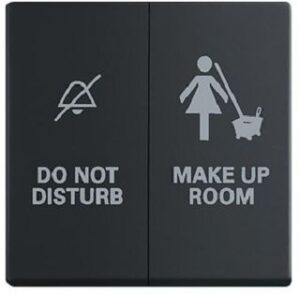 Busch-Jaeger Wippe future linear schwarz-matt mit Aufdruck 1785/11-885 – Bild 1