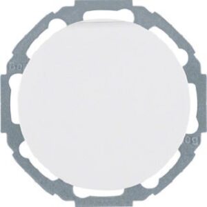 Berker SCHUKO-Steckdose polarweiß glänzend mit Klappdeckel 47442089 – Bild 1