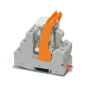 Phoenix Contact Vormontiertes Relaismodul mit Schra banschluss, bestehend aus: Relaisso RIF-4-RSC-LDP-24DC/2X21 – Bild 1