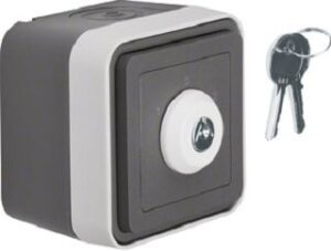 Berker Jalousie-Schalter 2-polig lichtgrau 32723515 – Bild 1