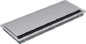 Bachmann Einbaurahmen 387x149mm CONI lang silbergrau 338.0080 – Bild 1