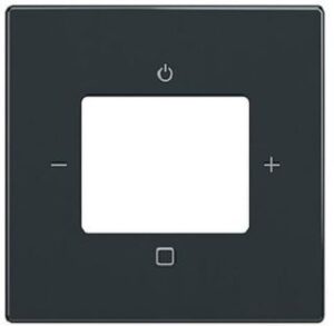 Busch-Jaeger UP-Radioabdeckung Future 8252-81-101 anthrazit – Bild 1