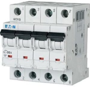 Eaton (Installation) Leitungsschutzschalter 40 A, 4p,Steckkl. B PXL-B40/4 – Bild 1