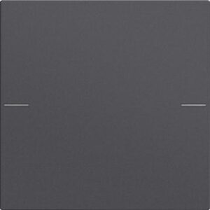 Gira Wippenset 1-fach Tastensor 4 System 55 Anthrazit 575128 – Bild 1