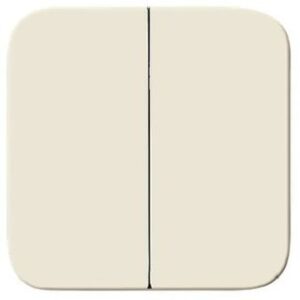 Busch-Jaeger Wippe geschlossen Duro 2000 SI weiss 2545-212 – Bild 1