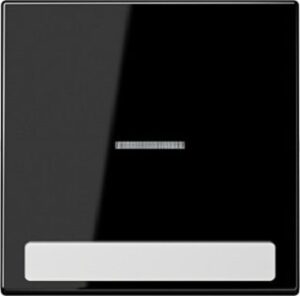 Jung Wippe für Schalter beleuchtet mit Schriftfeld schwarz LS990NAKO5SW – Bild 1