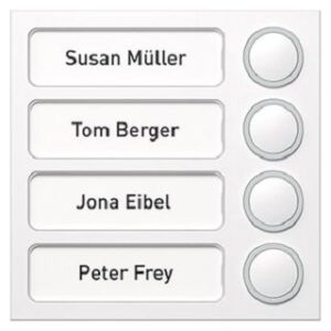 Ritto Tastenmodul 4 Tasten weiss 1875470 – Bild 1