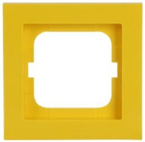 Busch-Jaeger Abdeckrahmen 1-fach axcent gelb 1721-285 – Bild 1