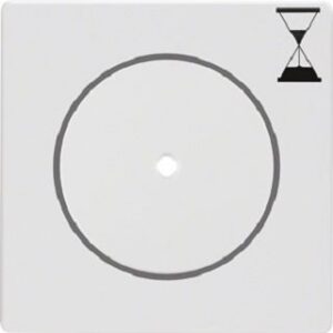 Berker Zentralstück mit Druckknopf für Zeit-Relais-Sch. 16746089 – Bild 1