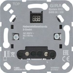 Gira S3000 Nebenstellen-Einsatz 2-Draht Einsatz 540800 – Bild 1