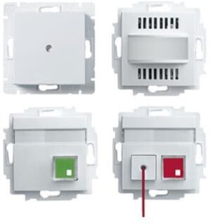 Busch-Jaeger Rufset mit Akkupuffer  Beschriftungsfeld:51x10mm Busch-balance SI 1510UJ-914 – Bild 1