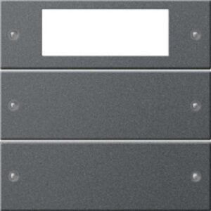 Gira Wippenset 2-fach Plus System 55 anthrazit 219228 – Bild 1