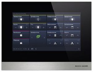 Busch-Jaeger IP touch 7. LAN/WLAN 150x198,5x17mm schwarz H8236-4B-03 – Bild 1