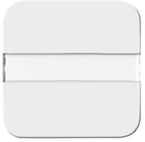 Busch-Jaeger Wippe Beschriftung Reflex SI alpinweiss 2506N-214 – Bild 1