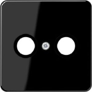Jung Abdeckung Antennendose schwarz CD561TVSW – Bild 1