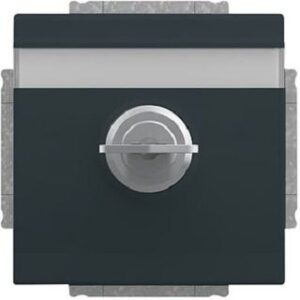 Busch-Jaeger SCHUKO Steckdose mit Deckel mit Schloss future linear anthrazit 20EUKNBSL-81-101 – Bild 1