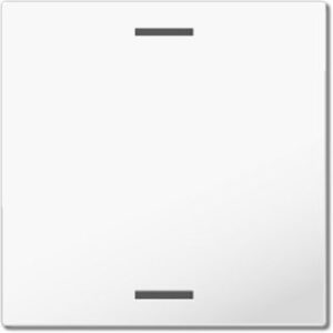 MDT MDT Wippe für KNX Taster Light 55 1-fach, Reinweiß glänzend, Neutral BE-TAL55W102.01 – Bild 1