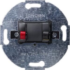 Siemens Lautsprecher-Anschlussdose 1-fach,AC 25V DC 60V 5TG2467-2 – Bild 1